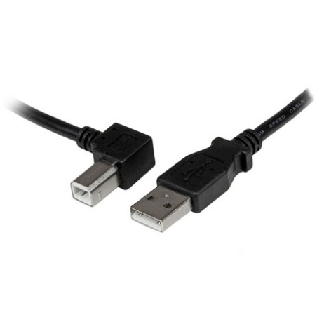 StarTech 2M ANGULO IZQUIERDO USB CABLE IMPRESORA - USB 2.0 A TO B CABL