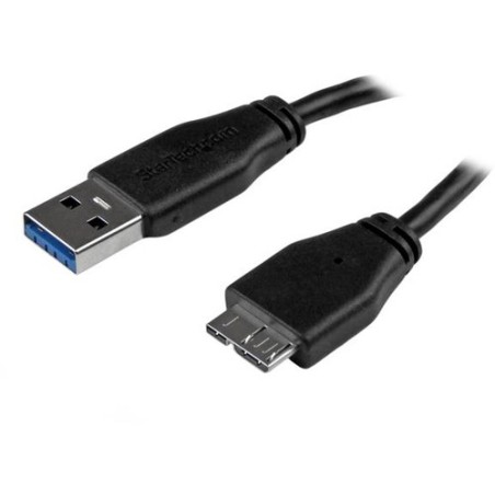 StarTech 15CM SLIM USB 3.0 MICRO B CABLE SHORT USB 3.0 A A MICRO B CAB