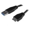 StarTech 15CM SLIM USB 3.0 MICRO B CABLE SHORT USB 3.0 A A MICRO B CAB