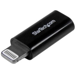 StarTech LUZ A MICRO USB ADAPTADOR PARA IPHONE IPOD IPAD - NEGRO