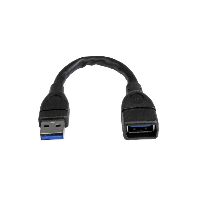 StarTech 6" USB 3.0 PORT SAVER CABLE - A MACHO A A FEMALE EXTENSION