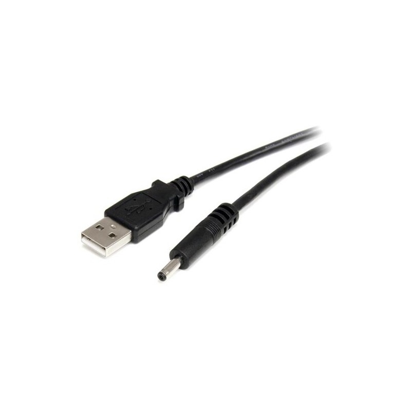 StarTech 2M USB A 5V DC CABLE DE CORRIENTE TYPE H BARREL USB A 3.4MM