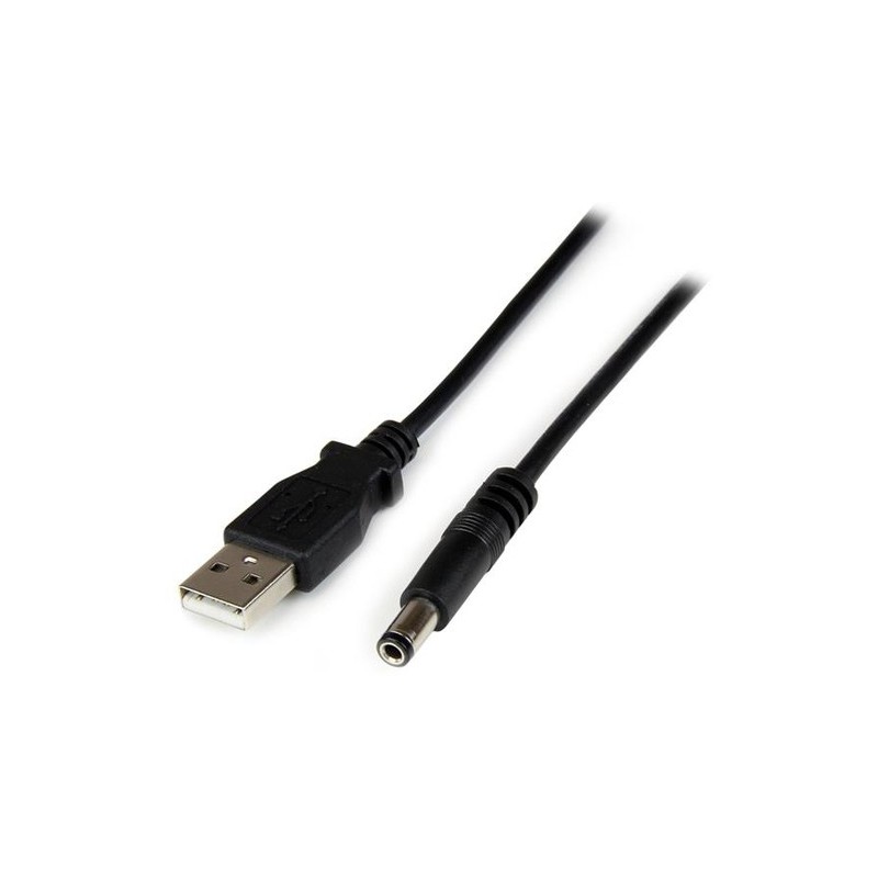 StarTech 2M USB A 5V DC CABLE DE CORRIENTE TYPE N BARREL USB A 5.5MM