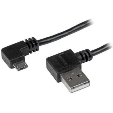 StarTech 1M USB 2.0 A A MICRO B CABLE MACHO/MACHO CON ANGULO RECTO CON