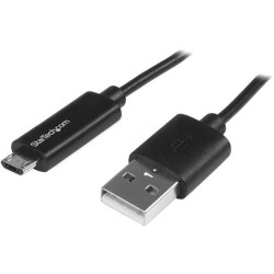 StarTech 1M USB A MICRO USB CABLE MACHO/MACHO CABLE DE CARGA CON LUZ L