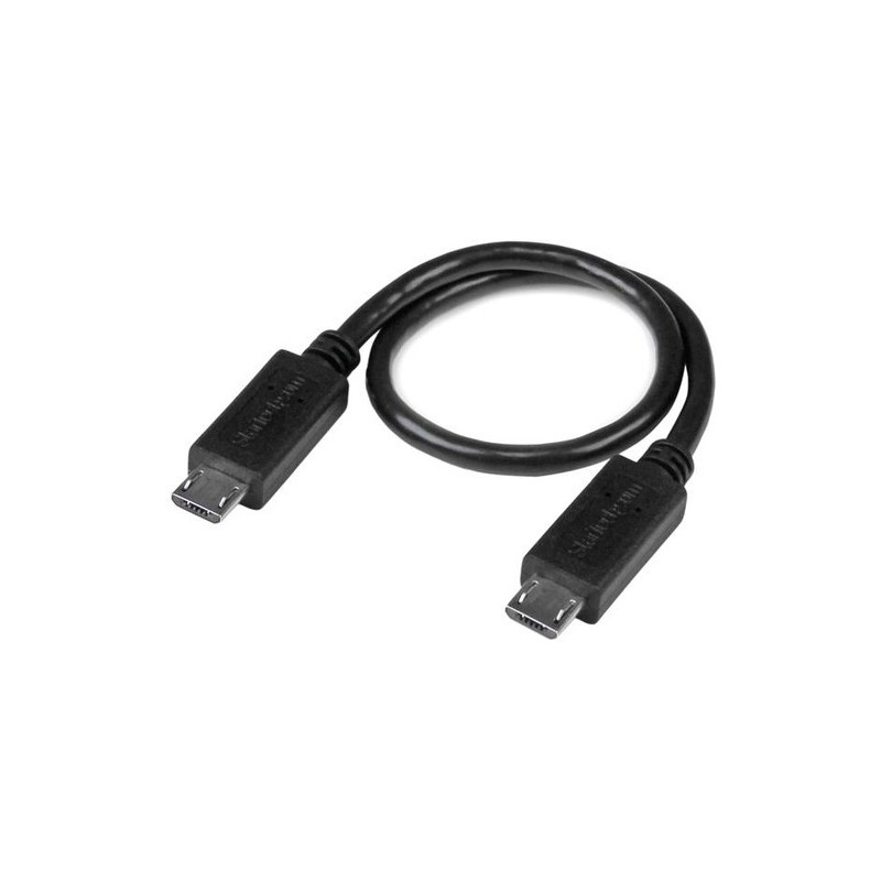 StarTech 8" MICRO USB A MICRO USB OTG MOBILE DEVICE ADAPTADOR CABLE MA