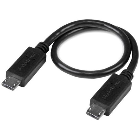 StarTech 8" MICRO USB A MICRO USB OTG MOBILE DEVICE ADAPTADOR CABLE MA