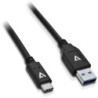 V7 CABLE USB-C A USB-A 1M NEGRO