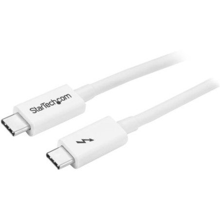 CABLE 2M THUNDERBOLT 3 USB-C 20GBPS WHITE