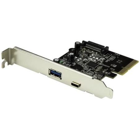 StarTech TARJETA PCI-E 2 PUERTOS USB 3.1 TIPO C TIPO A 10GBPS