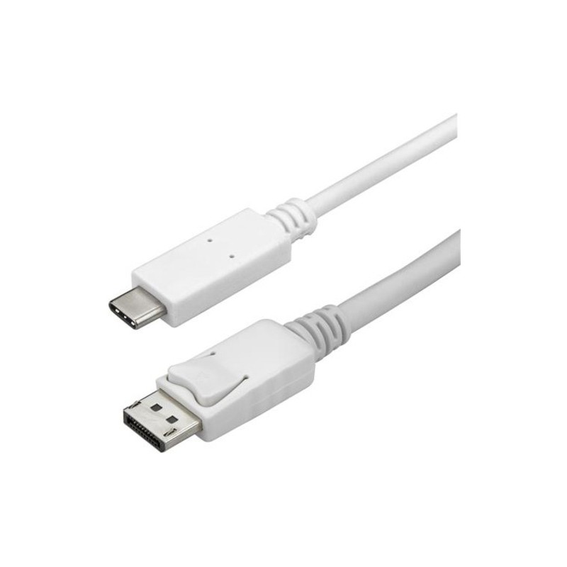 StarTech CABLE 3M USB-C A DISPLAYPORT 4K 60HZ BLANCO