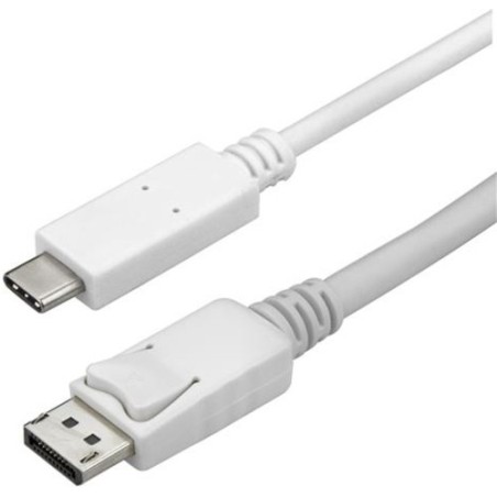 StarTech CABLE 3M USB-C A DISPLAYPORT 4K 60HZ BLANCO