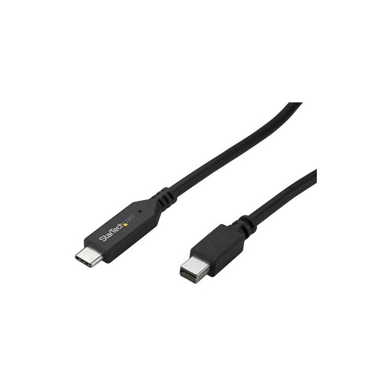 StarTech CABLE USB-C A MINI DISPLAYPORT 4K 60HZ NEGRO 1M