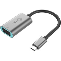 i-TEC ADAPTADOR DE CABLE USB-C METAL VGA 60HZ MACHO/HEMBRA