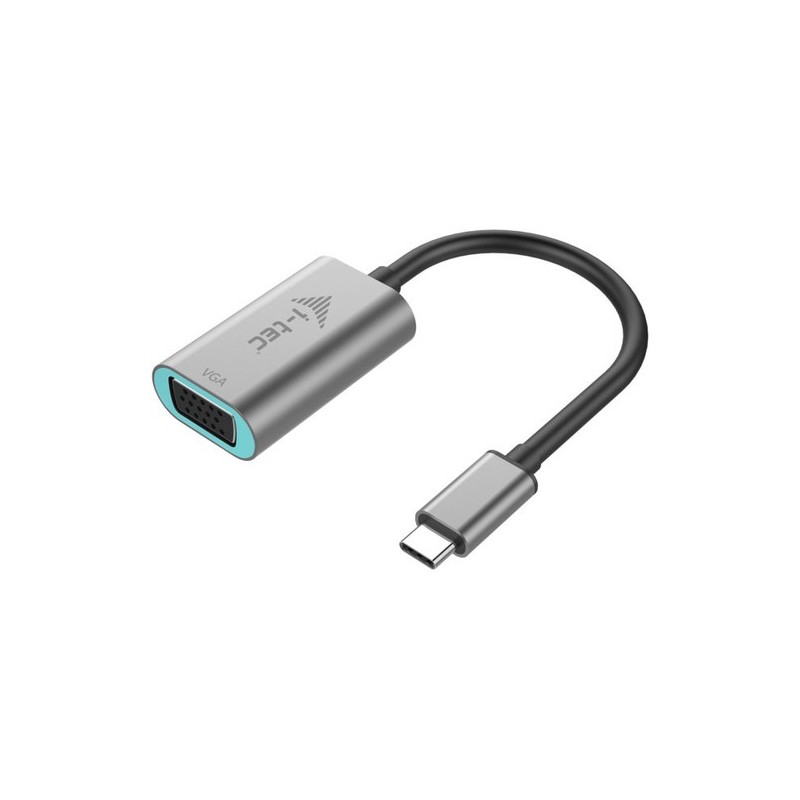 i-TEC ADAPTADOR DE CABLE USB-C METAL VGA 60HZ MACHO/HEMBRA