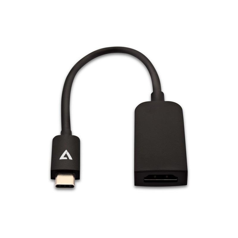 V7 ADAPTADOR USB-C A HDMI NEGRO MACHO/HEMBRA