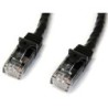 StarTech CABLE 15M RED ETHERNET RJ45 UTP CAT6 GIGABIT NEGRO SIN ENGANC