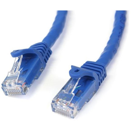 StarTech CABLE 15M RED ETHERNET RJ45 UTP CAT6 GIGABIT AZUL SIN ENGANCH