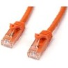 StarTech CABLE 15M RED ETHERNET RJ45 UTP CAT6 GIGABIT NARANJA SIN ENGA