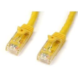 StarTech CABLE 15M RED ETHERNET RJ45 UTP CAT6 GIGABIT AMARILLO SIN ENG