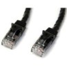 StarTech 1M NEGRO SIN ENGANCHE CAT6 UTP CABLE DE CONEXIÓN - ETL VERIF