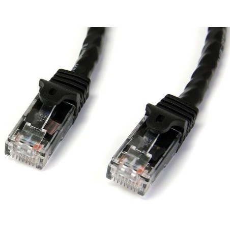 StarTech 0.5M NEGRO SIN ENGANCHE CAT6 UTP CABLE DE CONEXIÓN - ETL VER