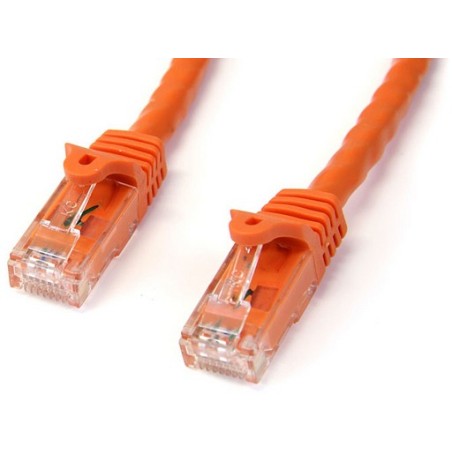 StarTech 3M CAT6 NARANJA SIN ENGANCHE GIGABIT ETHERNET RJ45 CABLE MACH