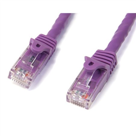 StarTech 2M CAT6 VIOLETA SIN ENGANCHE GIGABIT ETHERNET RJ45 CABLE MACH