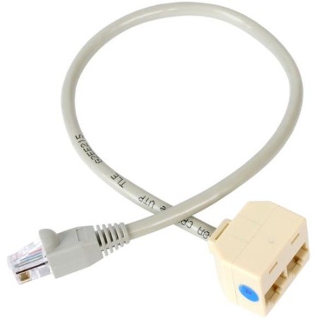 StarTech REPARTIDOR RJ45 2 EN 1 ADAPTADOR DE CABLE