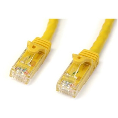 StarTech 3M CAT6 AMARILLO SIN ENGANCHE GIGABIT ETHERNET RJ45 CABLE MAC