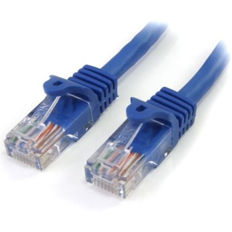 StarTech 1M CAT5E BLUE SIN ENGANCHE ETHERNET RJ45 CABLE MACHO-MACHO