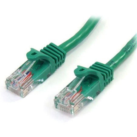 StarTech 1M CAT5E VERDE SIN ENGANCHE ETHERNET RJ45 CABLE MACHO-MACHO