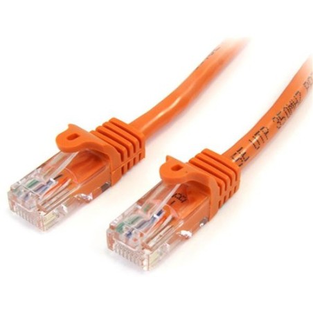 StarTech 2M CAT5E NARANJA SIN ENGANCHE ETHERNET RJ45 CABLE MACHO-MACHO