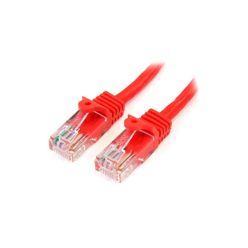 StarTech 2M CAT5E RED SIN ENGANCHE ETHERNET RJ45 CABLE MACHO-MACHO