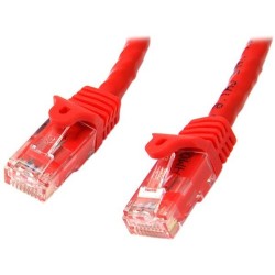 StarTech 10M CAT6 RED SIN ENGANCHE GIGABIT ETHERNET CABLE DE CONEXIÓN