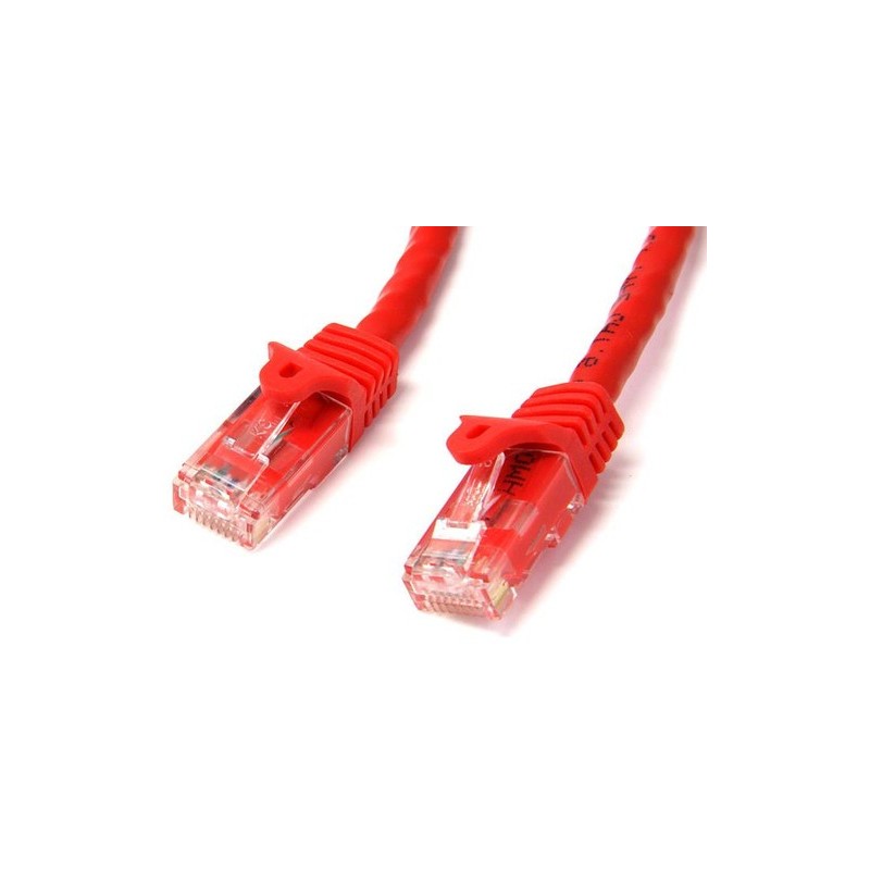 StarTech 7M CAT6 RED SIN ENGANCHE GIGABIT ETHERNET CABLE DE CONEXIÓN