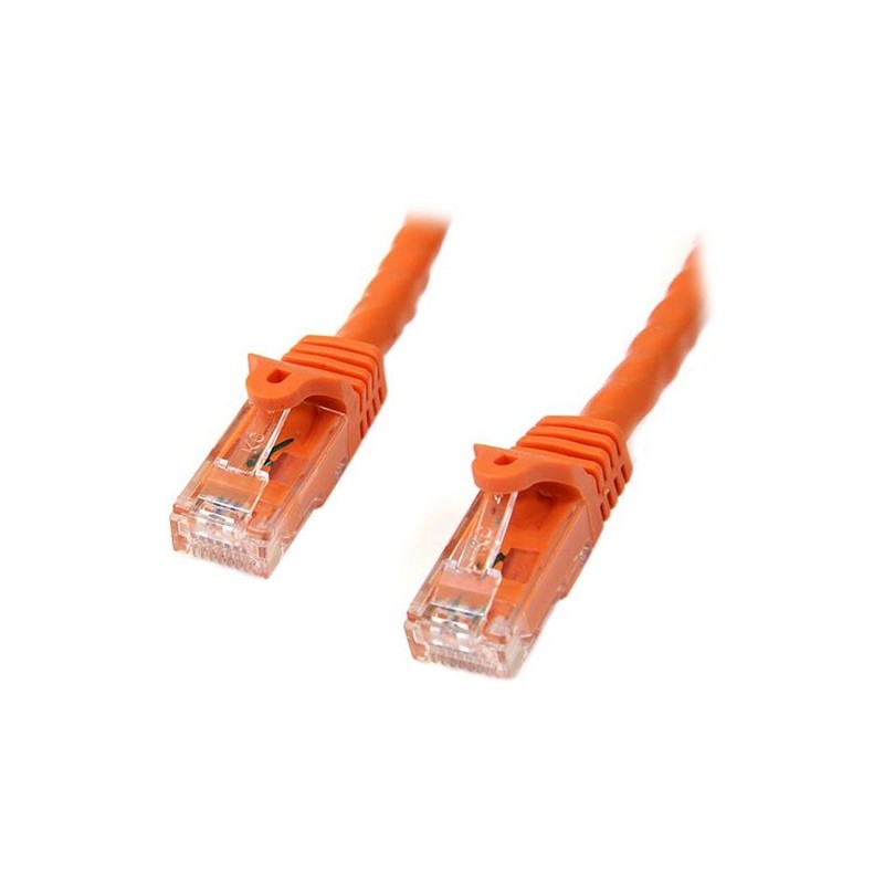 StarTech 10M CAT6 NARANJA SIN ENGANCHE GIGABIT ETHERNET CABLE DE CONEX