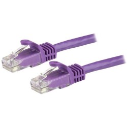 StarTech 1M VIOLETA CABLE CAT6 SIN ENGANCHE ETHERNET UTP