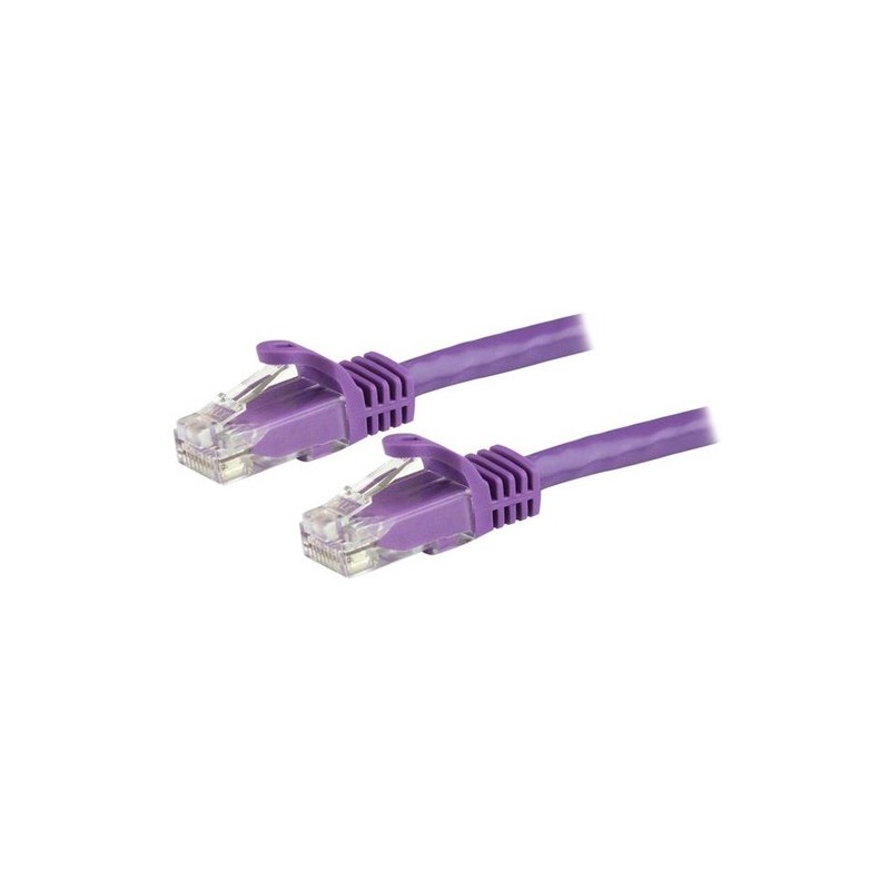 StarTech 1M VIOLETA CABLE CAT6 SIN ENGANCHE ETHERNET UTP