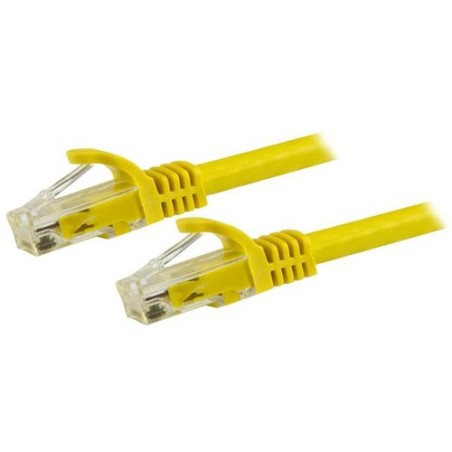 StarTech 0.5M AMARILLO CABLE CAT6 SIN ENGANCHE ETHERNET UTP