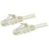 StarTech 0.5M BLANCO CABLE CAT6 SIN ENGANCHE ETHERNET UTP