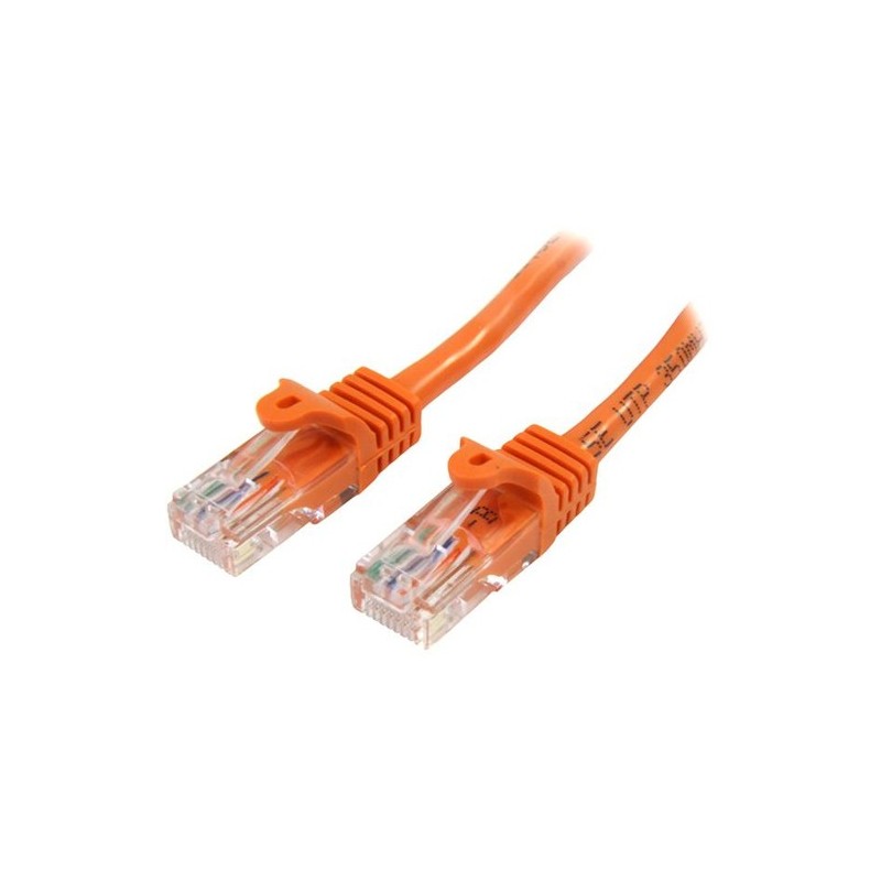 StarTech 5M NARANJA CAT5E CABLE SIN ENGANCHE ETHERNET UTP