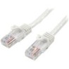 StarTech 5M BLANCO CAT5E CABLE SIN ENGANCHE ETHERNET UTP