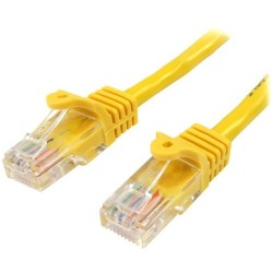 StarTech 5M AMARILLO CAT5E CABLE SIN ENGANCHE ETHERNET UTP