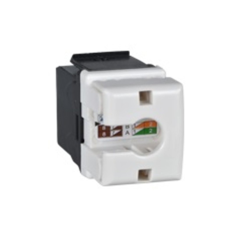 APC RJ45 CAT5E UTP KEYSTONE CONECTOR NEGRO