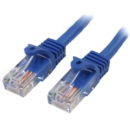 StarTech 10 AZUL CAT5E CABLE UTP SIN ENGANCHE ETHERNET