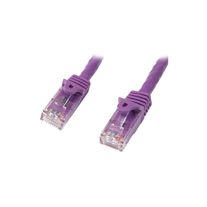 StarTech 10M VIOLETA CAT5E CABLE UTP SIN ENGANCHE ETHERNET