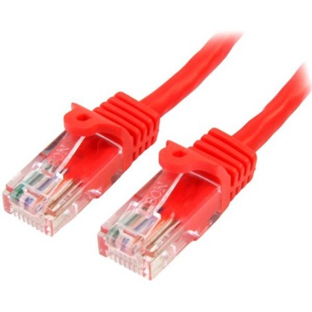 StarTech 7M ROJO CAT5E CABLE UTP SIN ENGANCHE ETHERNET