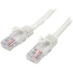 StarTech 7M BLANCO CAT5E CABLE UTP SIN ENGANCHE ETHERNET