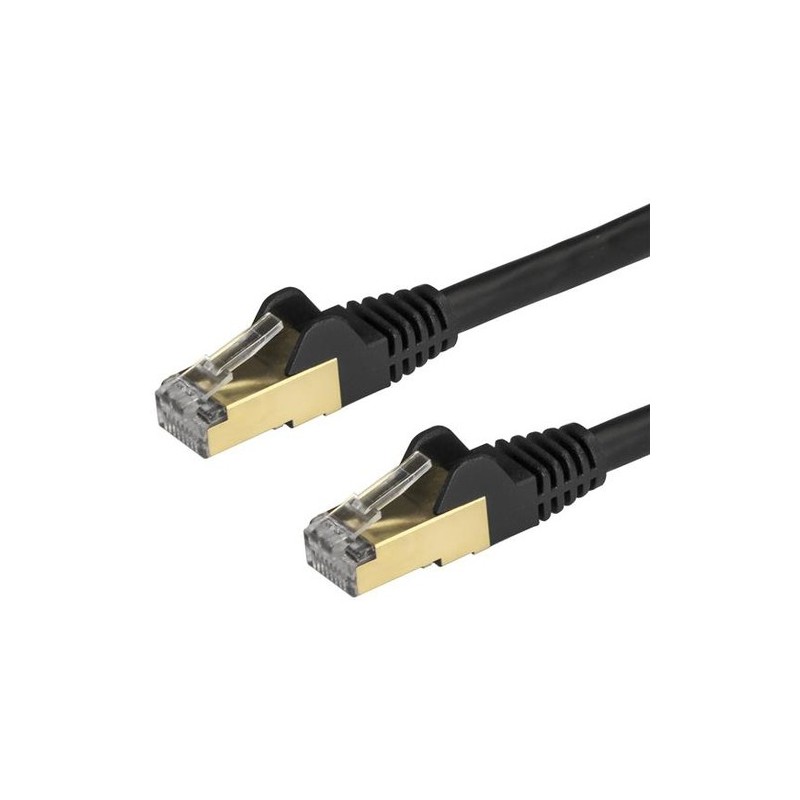 StarTech 1M CAT6A CABLE DE CONEXIÓN - NEGRO STP